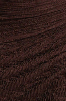 Aida Midi Dress - Plum Brown