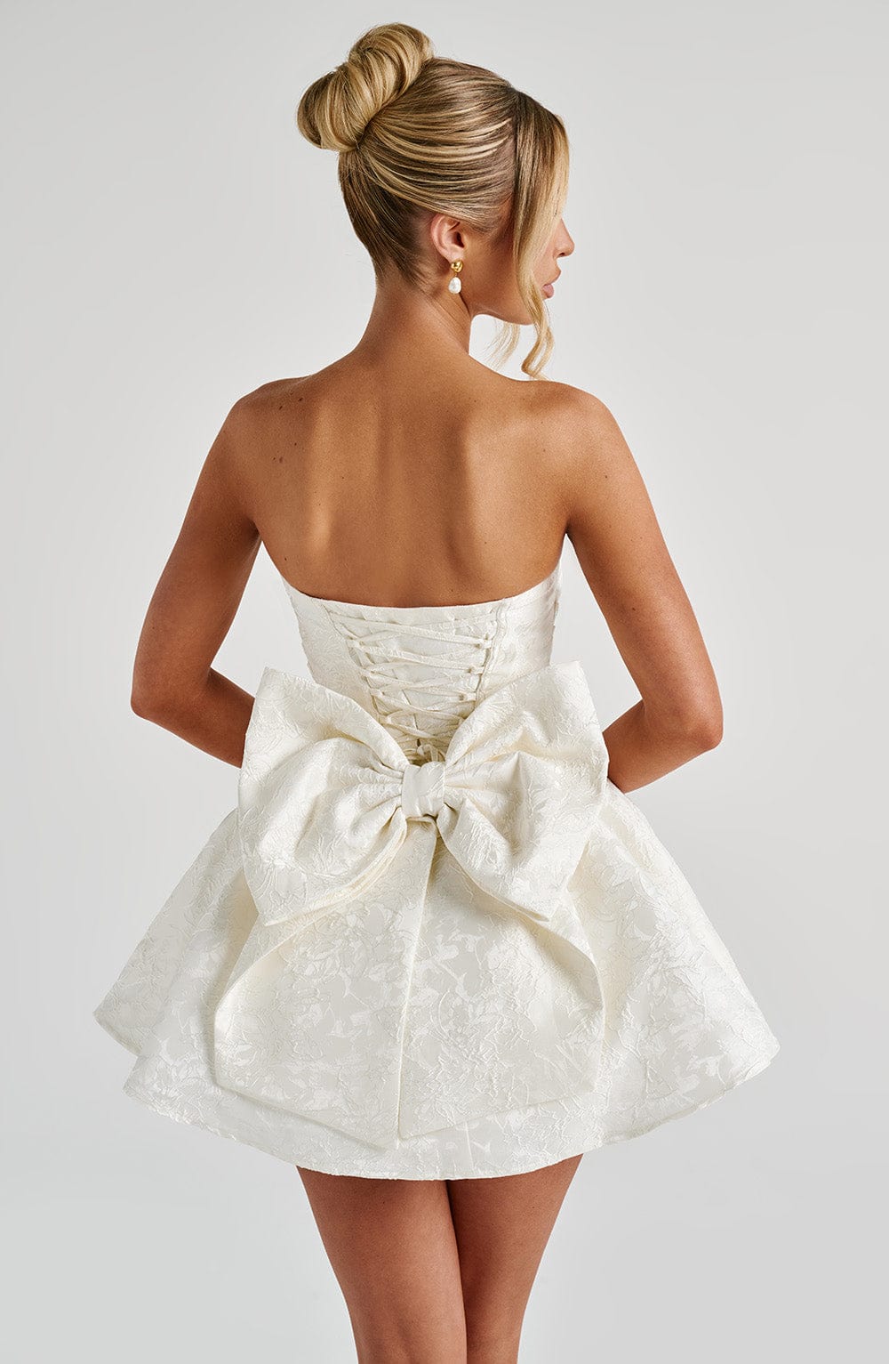 Selle Mini Dress - Ivory