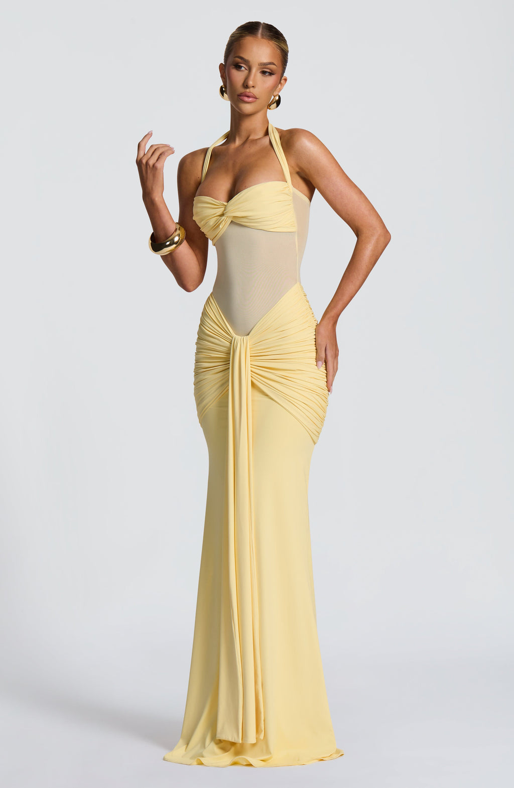 Pixi Maxi Dress - Lemon