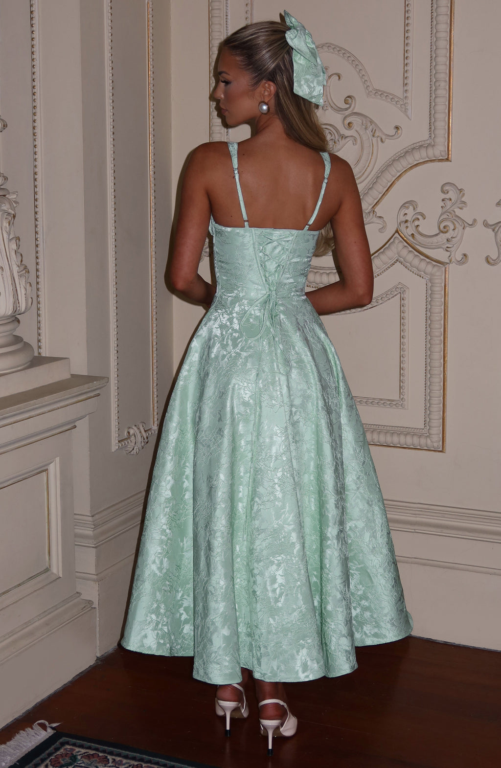 Ami Midi Dress - Mint