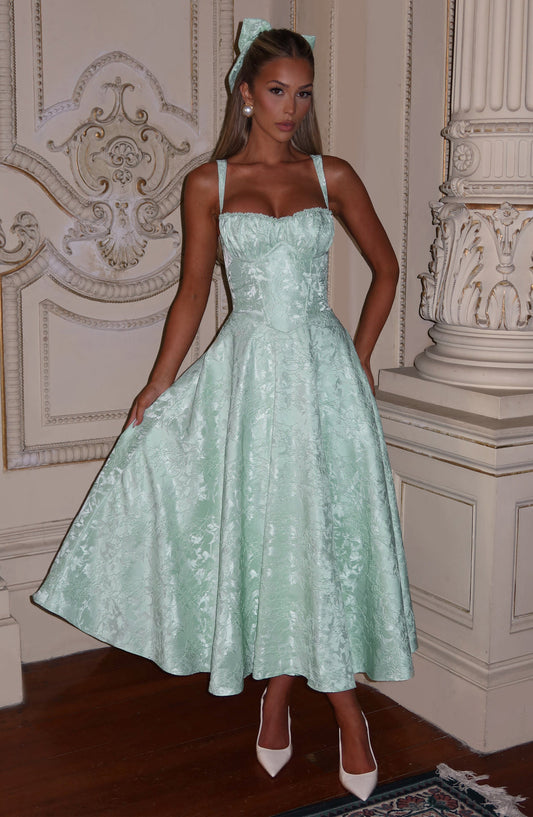 Ami Midi Dress - Mint