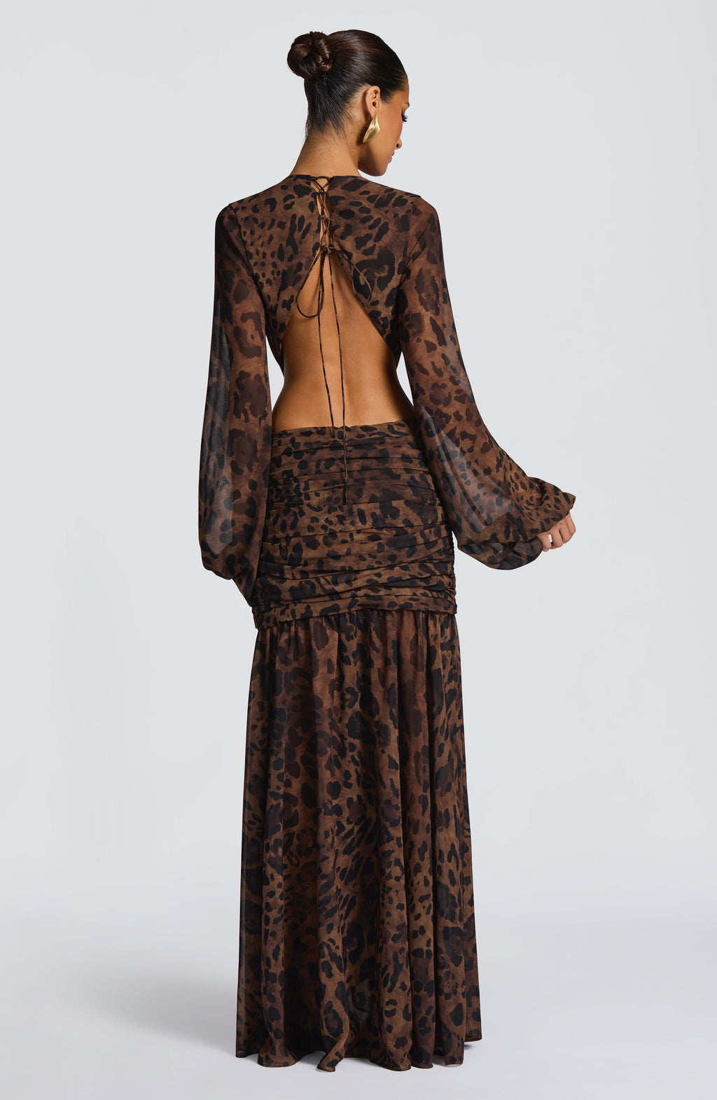 Andriana Maxi Dress - Leopard Print