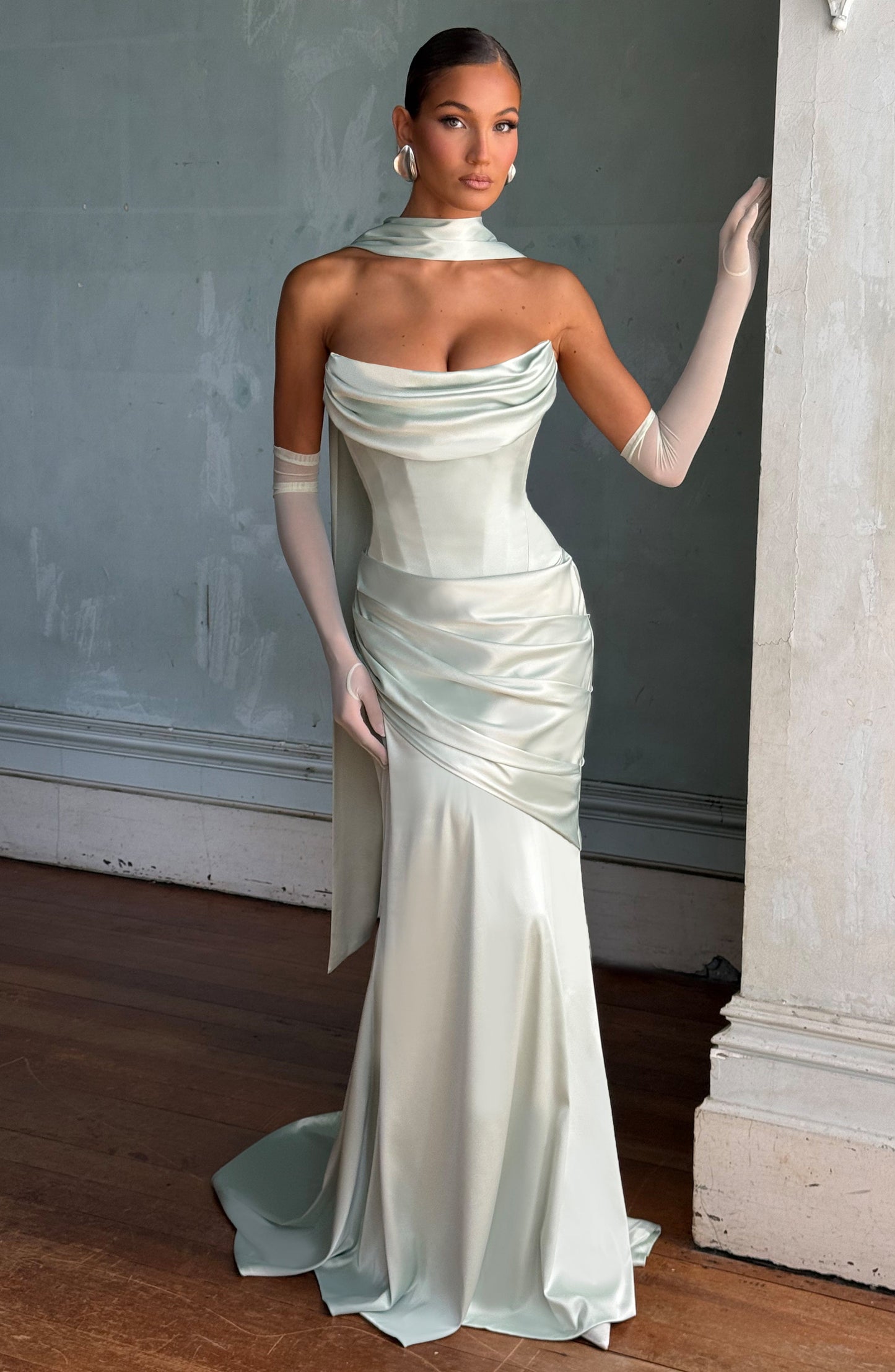 Kensi Maxi Dress - Mint