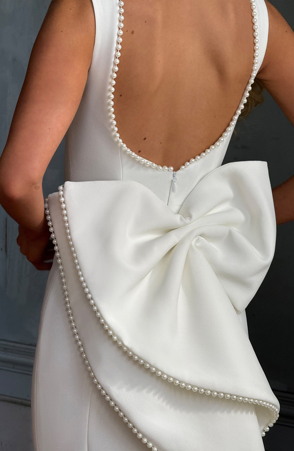 Luna Midaxi Dress - Ivory