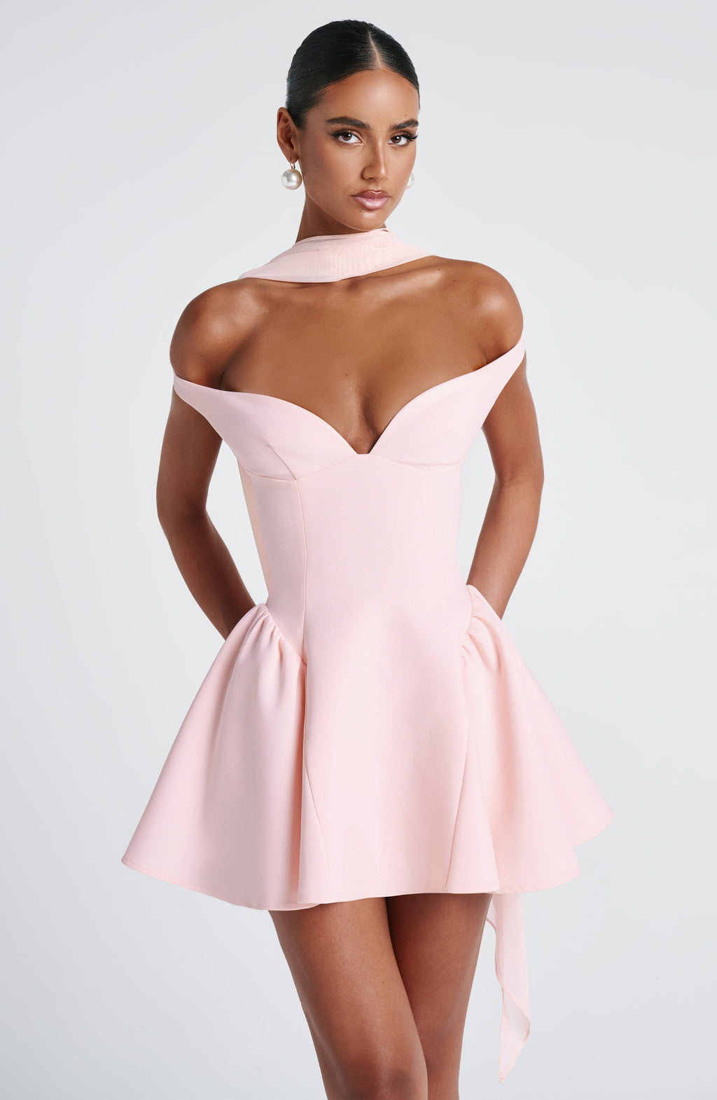 Mariana Mini Dress - Blush
