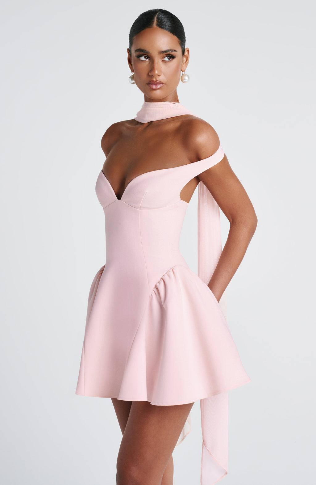 Mariana Mini Dress - Blush