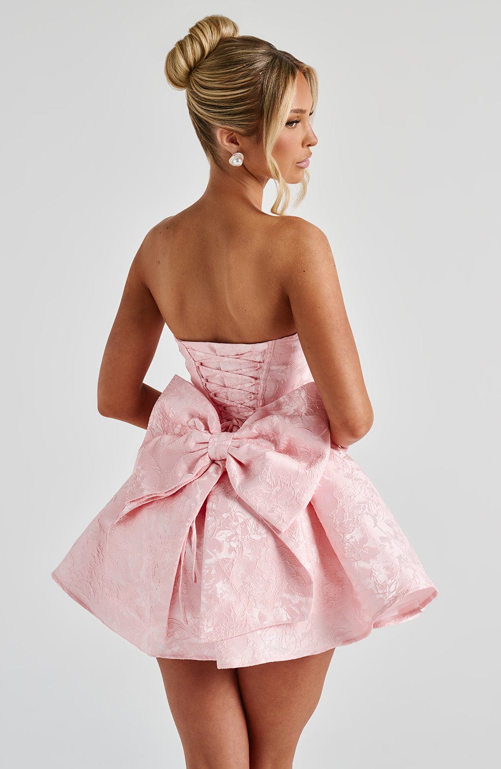 Selle Mini Dress - Blush