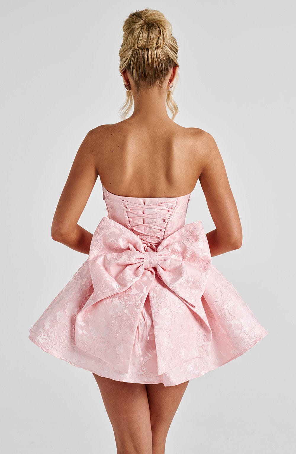 Selle Mini Dress - Blush