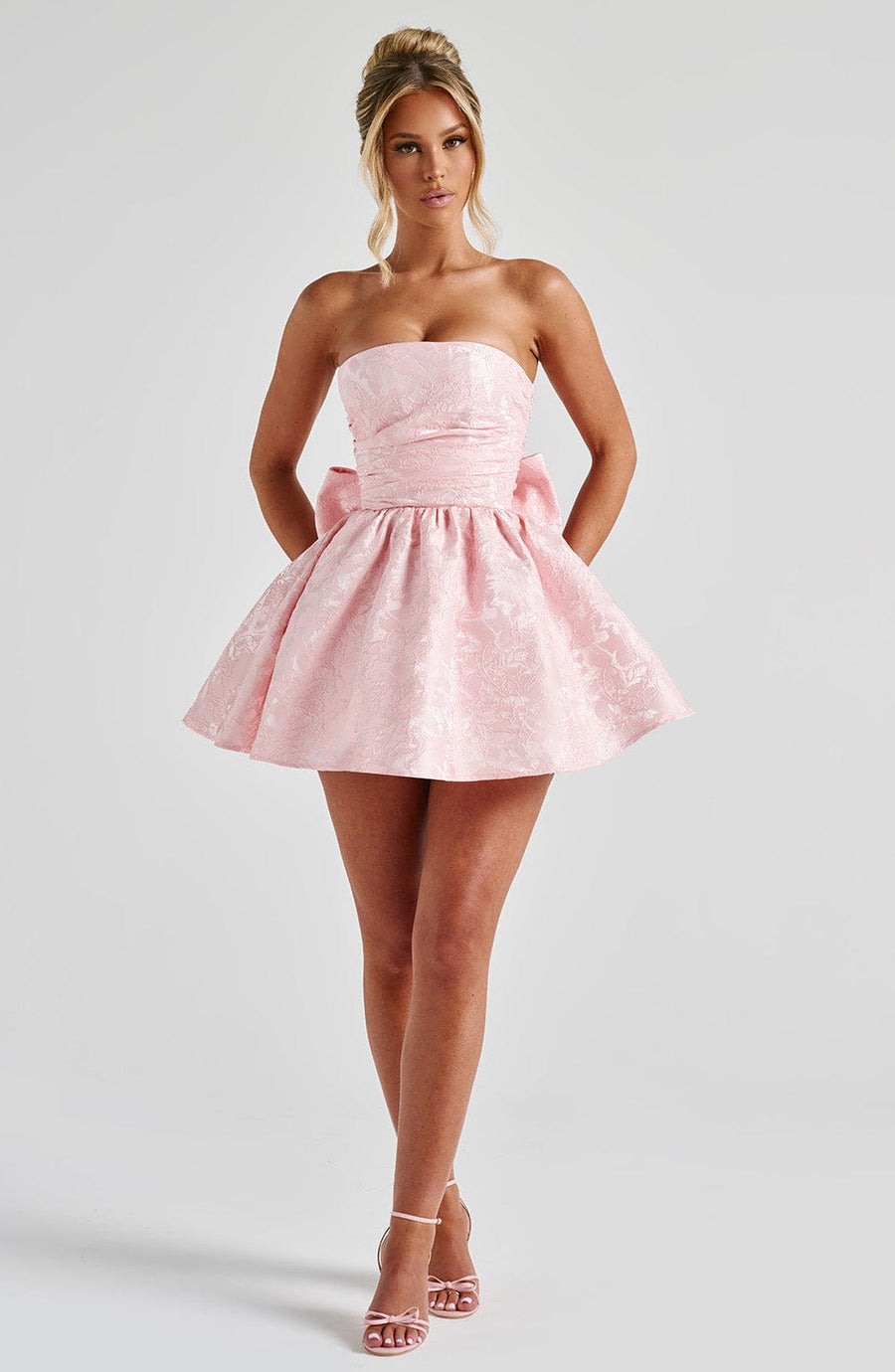 Selle Mini Dress - Blush