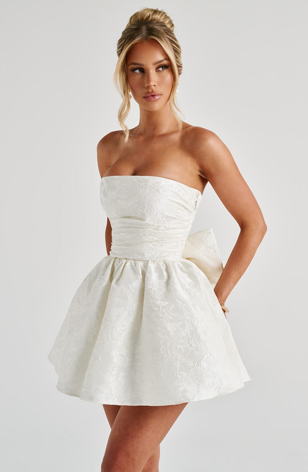 Selle Mini Dress - Ivory
