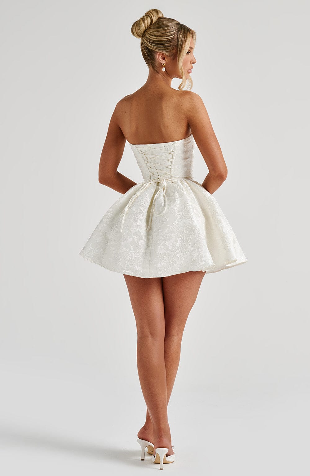 Selle Mini Dress - Ivory